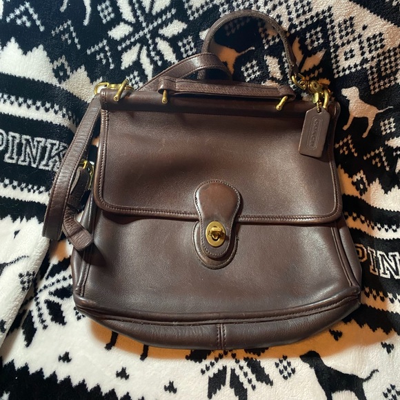 Coach Bags Vintage Brown Coach Crossbody Poshmark